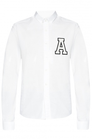 Logo-patched shirt, zdjęcie 1 Logo-patched shirt od Ami Alexandre Mattiussi